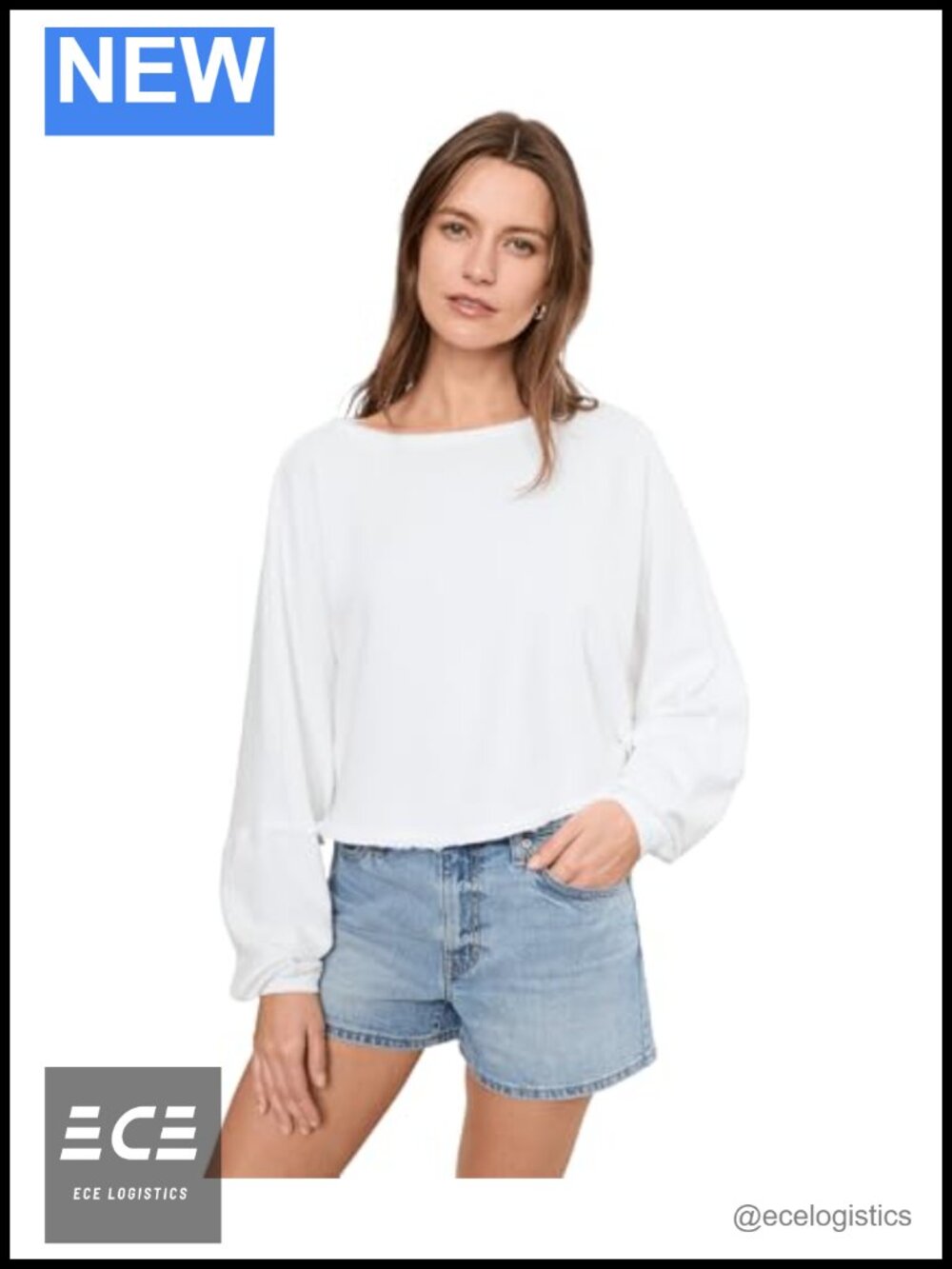 Oversized Boat Neck Sweatshirt Drop Shoulder Pullover